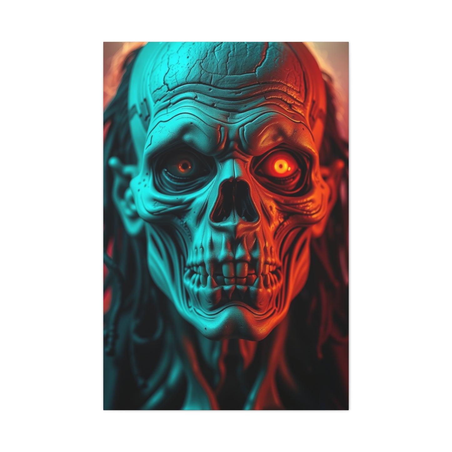 Vision Zombie Art Art Wall Art & Canvas Print