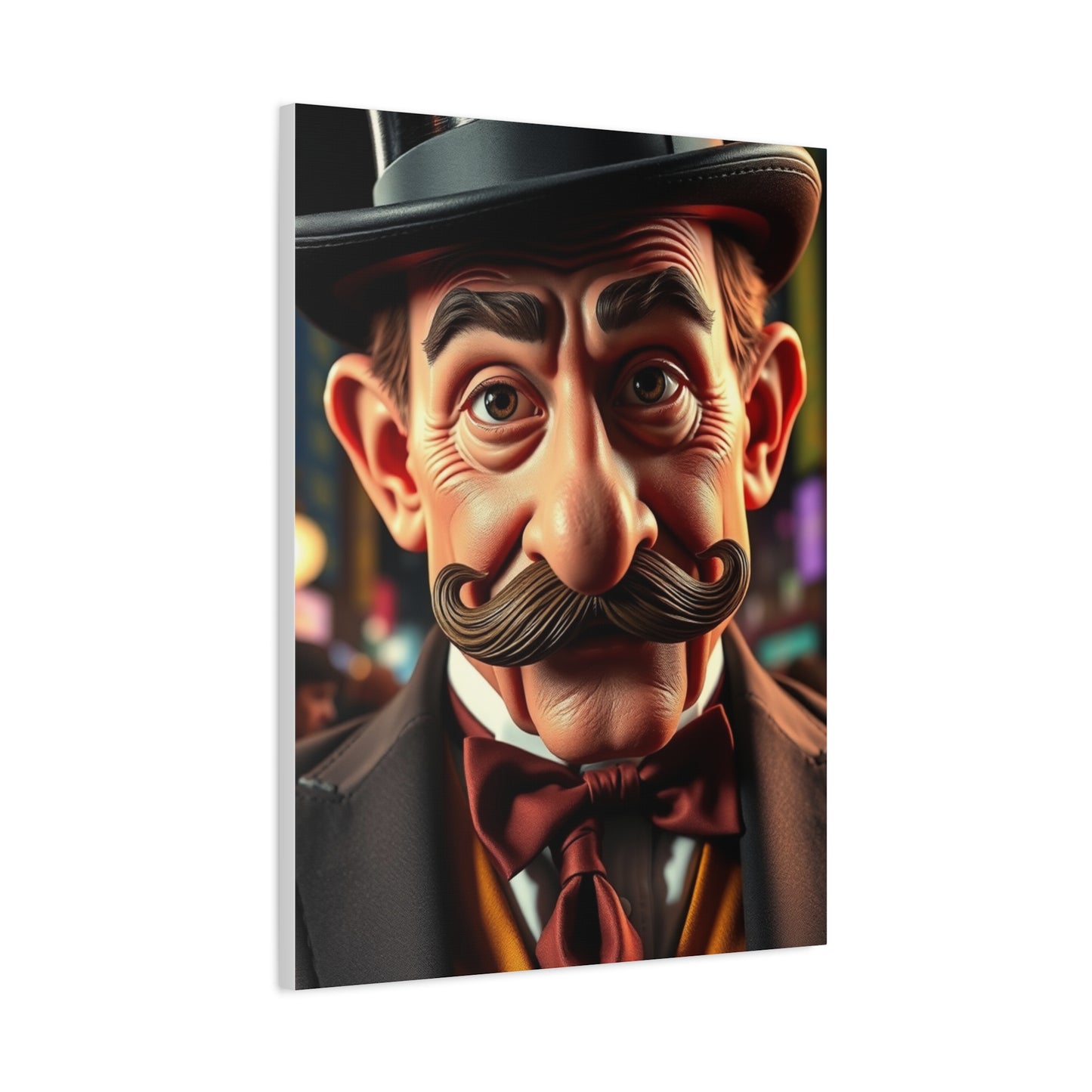 Masterpiece Rich Uncle Pennybags Art Vision Wall Art & Canvas Print