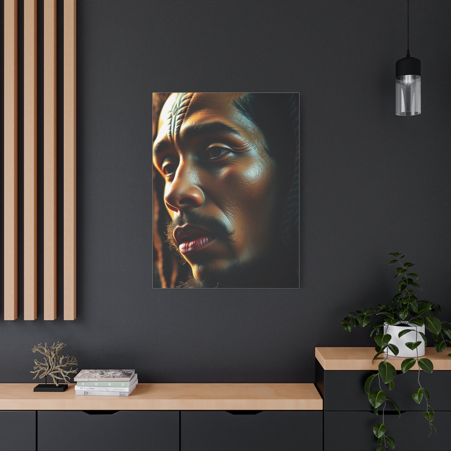 Soulful Serenade Canvas Wall Art & Canvas Print