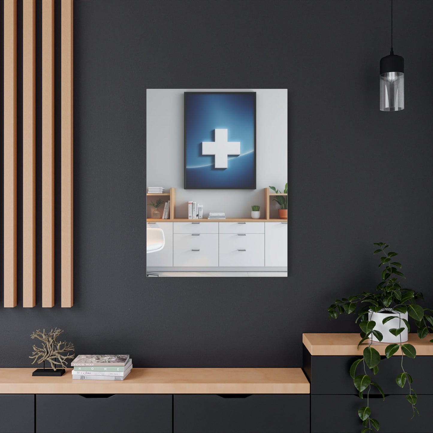 Clinic Office Decor Art Refined Canvas Wall Art & Canvas Print