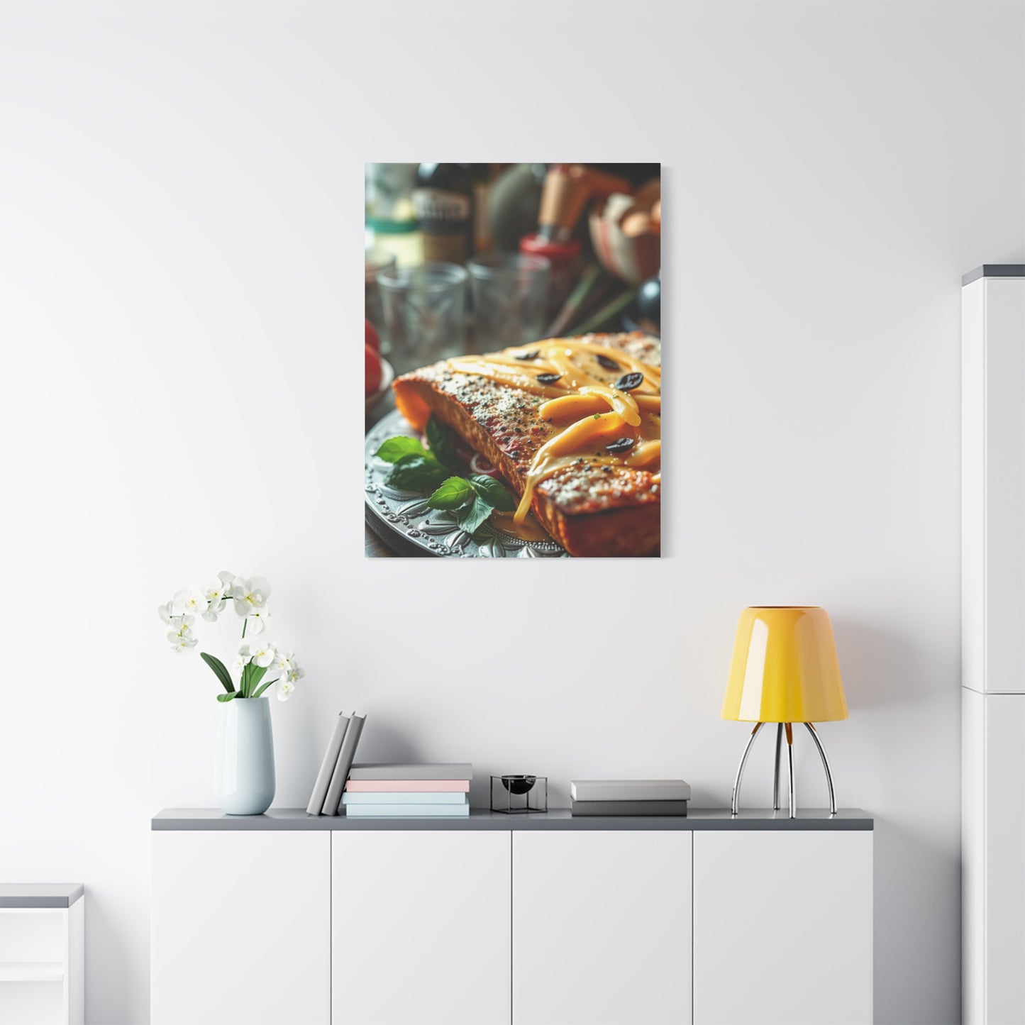 Italian Food Art Luxury Canvas Wall Art & Canvas Print