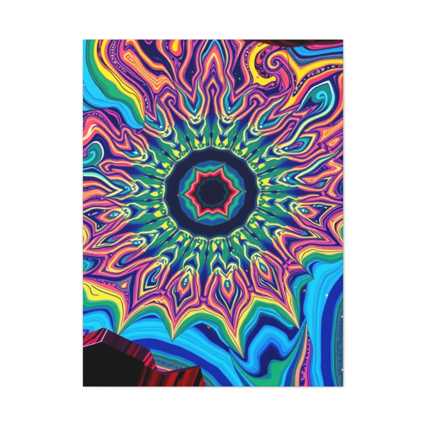 Opulent Illusionary Scene Wall Art & Canvas Print