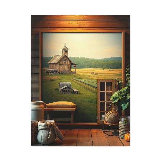 Rural Reverie Premium Print Wall Art & Canvas Print