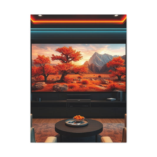 Supreme Home Theater Art Collection Wall Art & Canvas Print