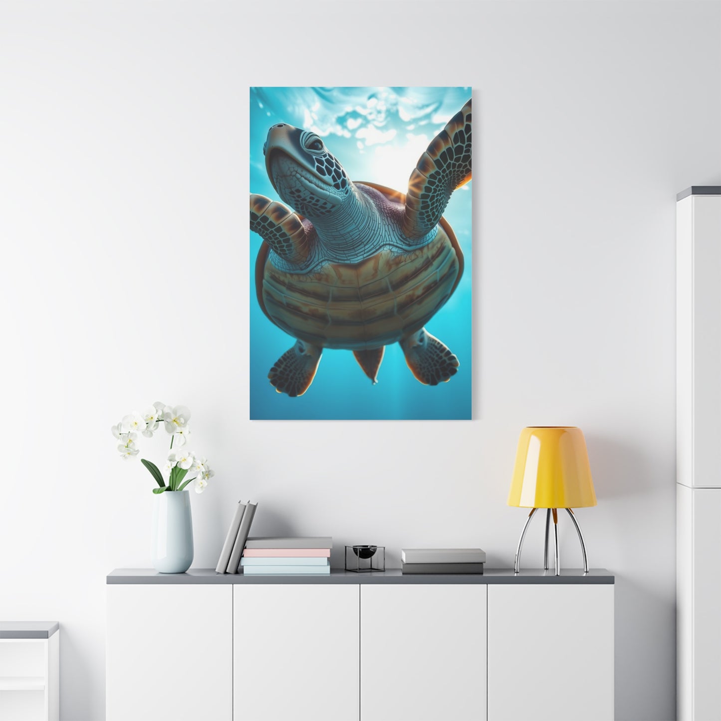 Aqua Sovereign Tableau Wall Art & Canvas Print