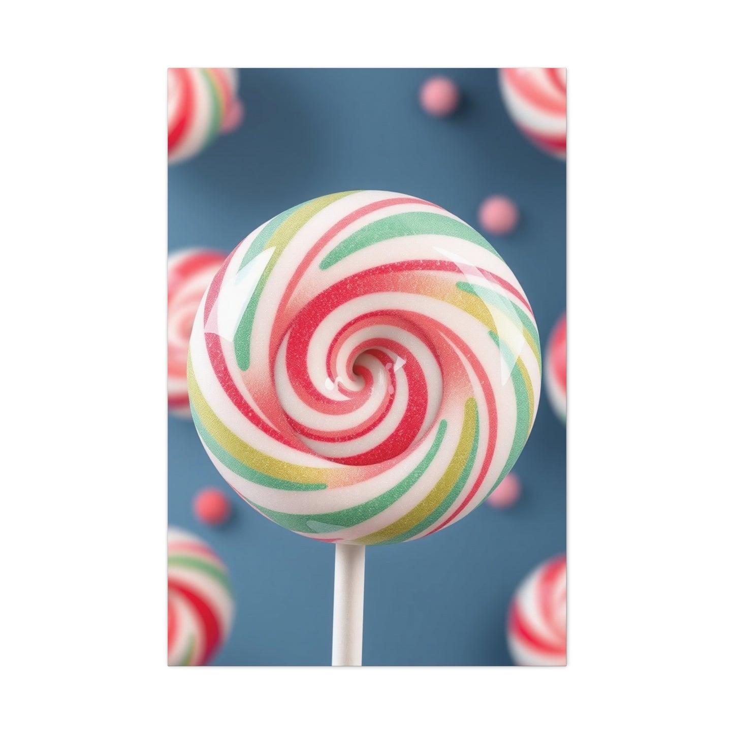 Radiant Candy Illusion Wall Art & Canvas Print