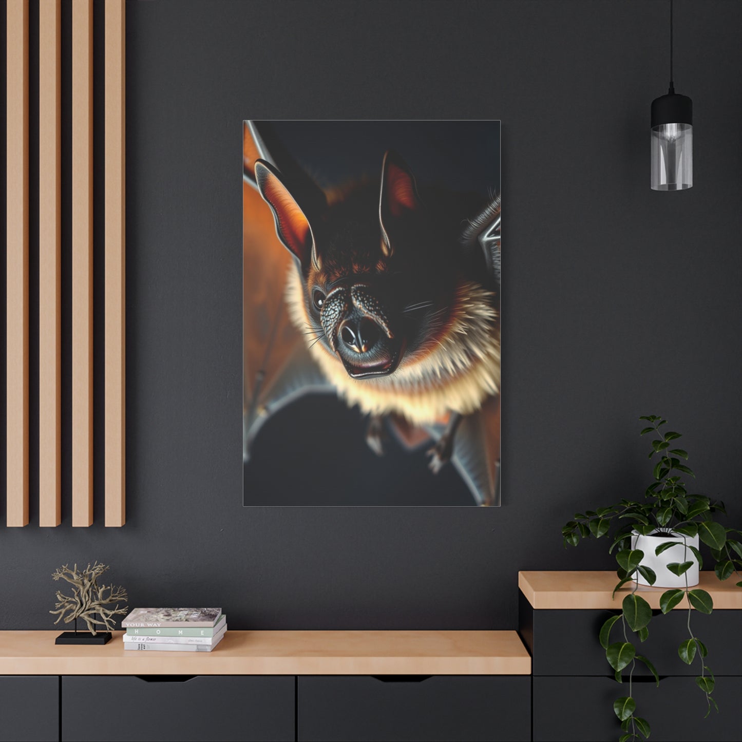 Vision Bat Art Art Wall Art & Canvas Print