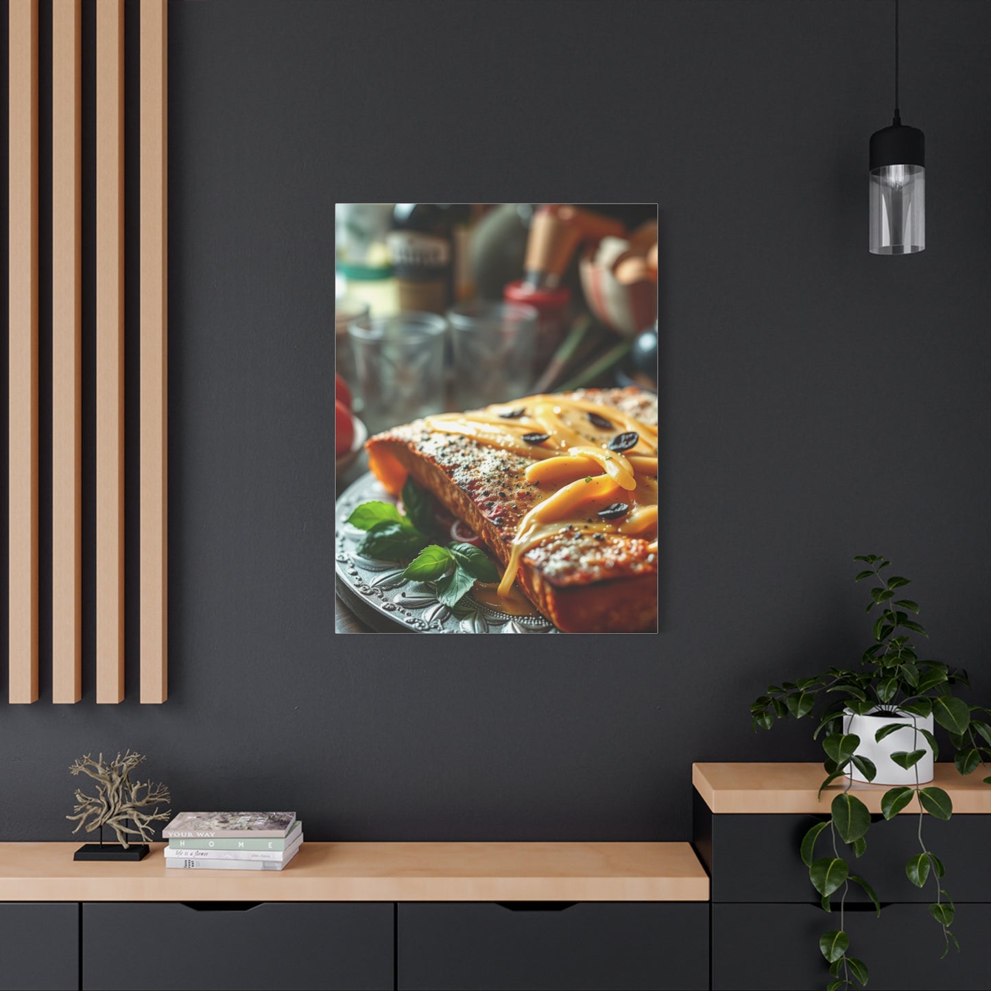 Italian Food Art Luxury Canvas Wall Art & Canvas Print