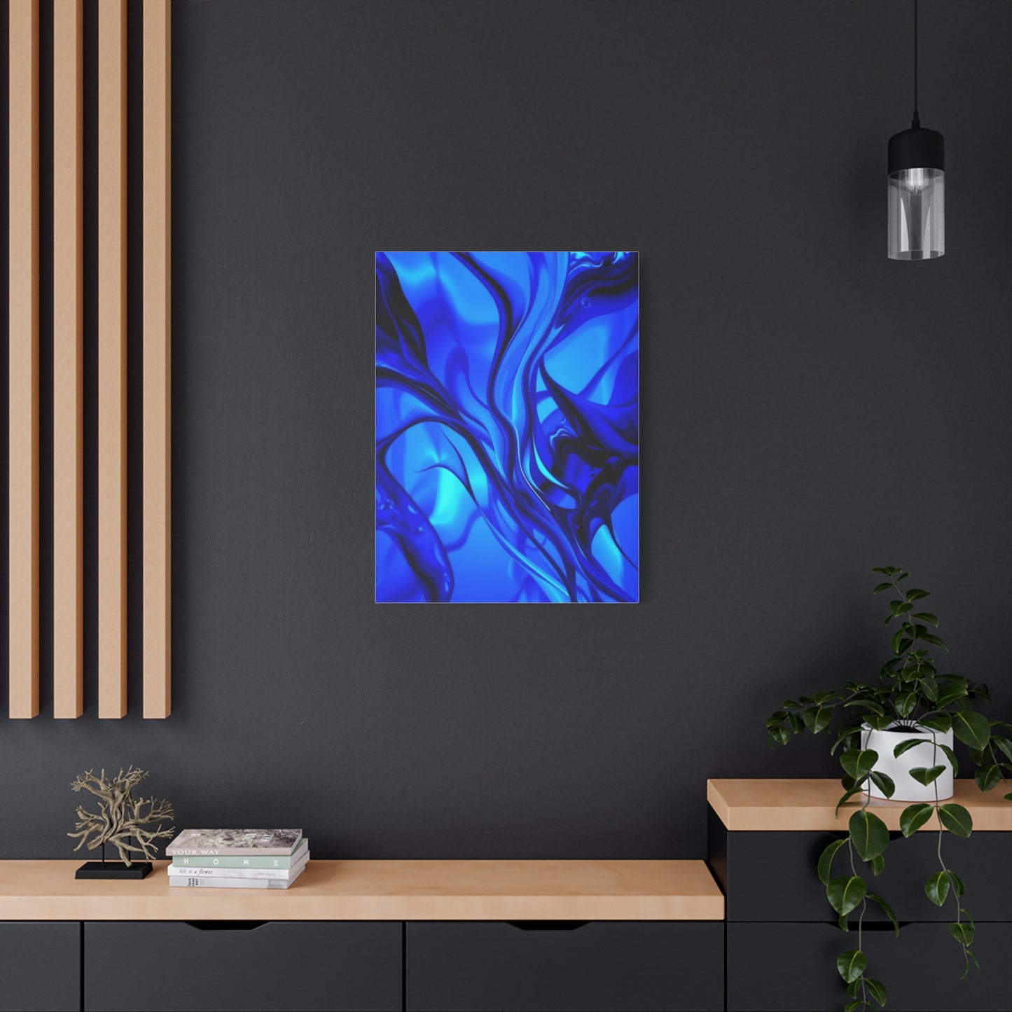Collection Blue Abstract Art Art Wall Art & Canvas Print