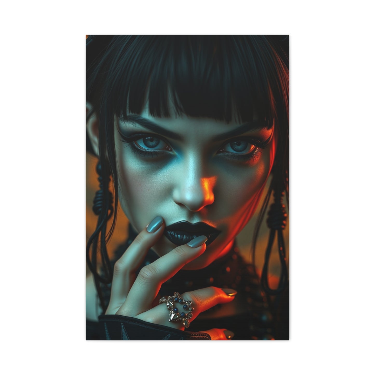 Ebon Enigma Wall Art wall art & canvas print