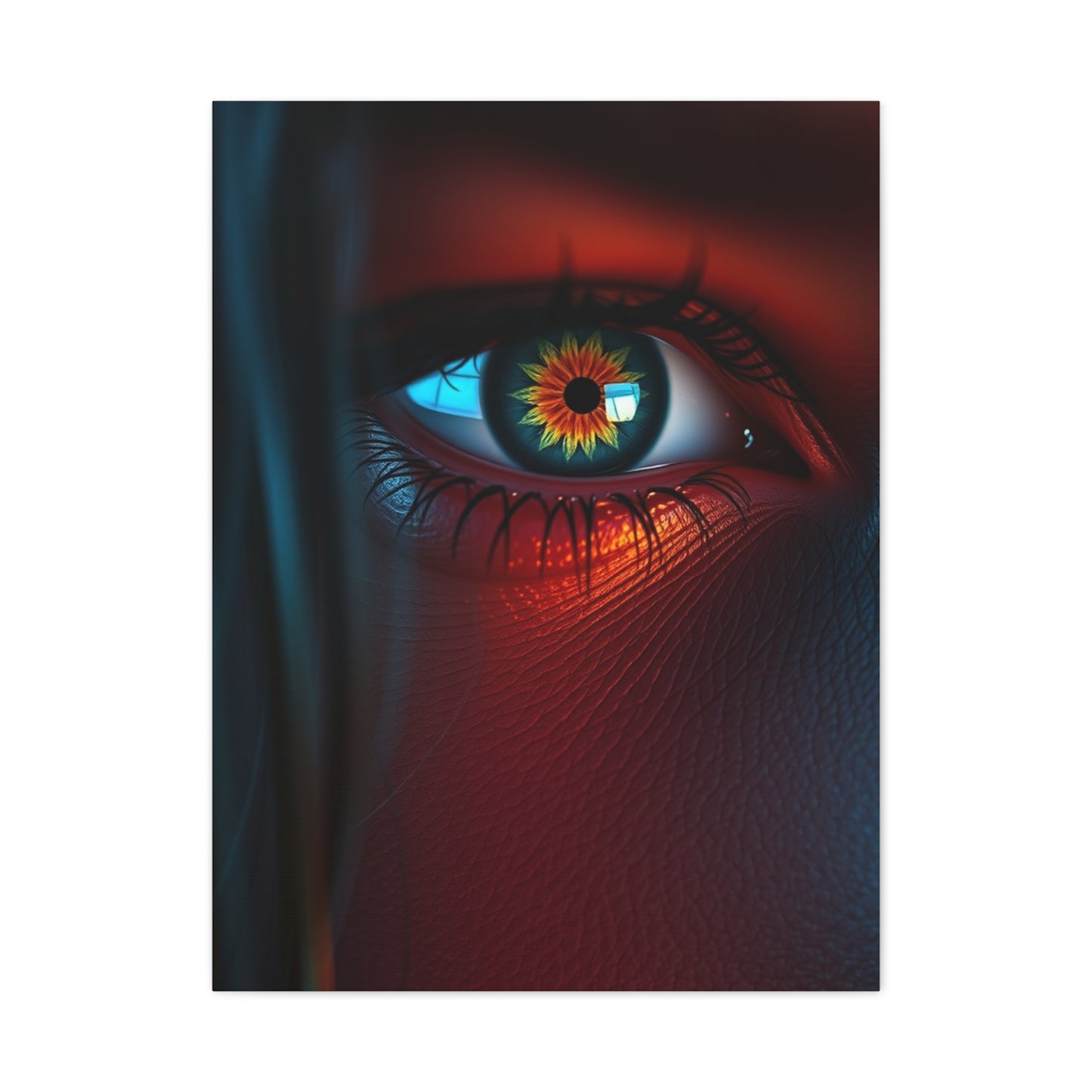 Eyes Art Refined Canvas Wall Art & Canvas Print
