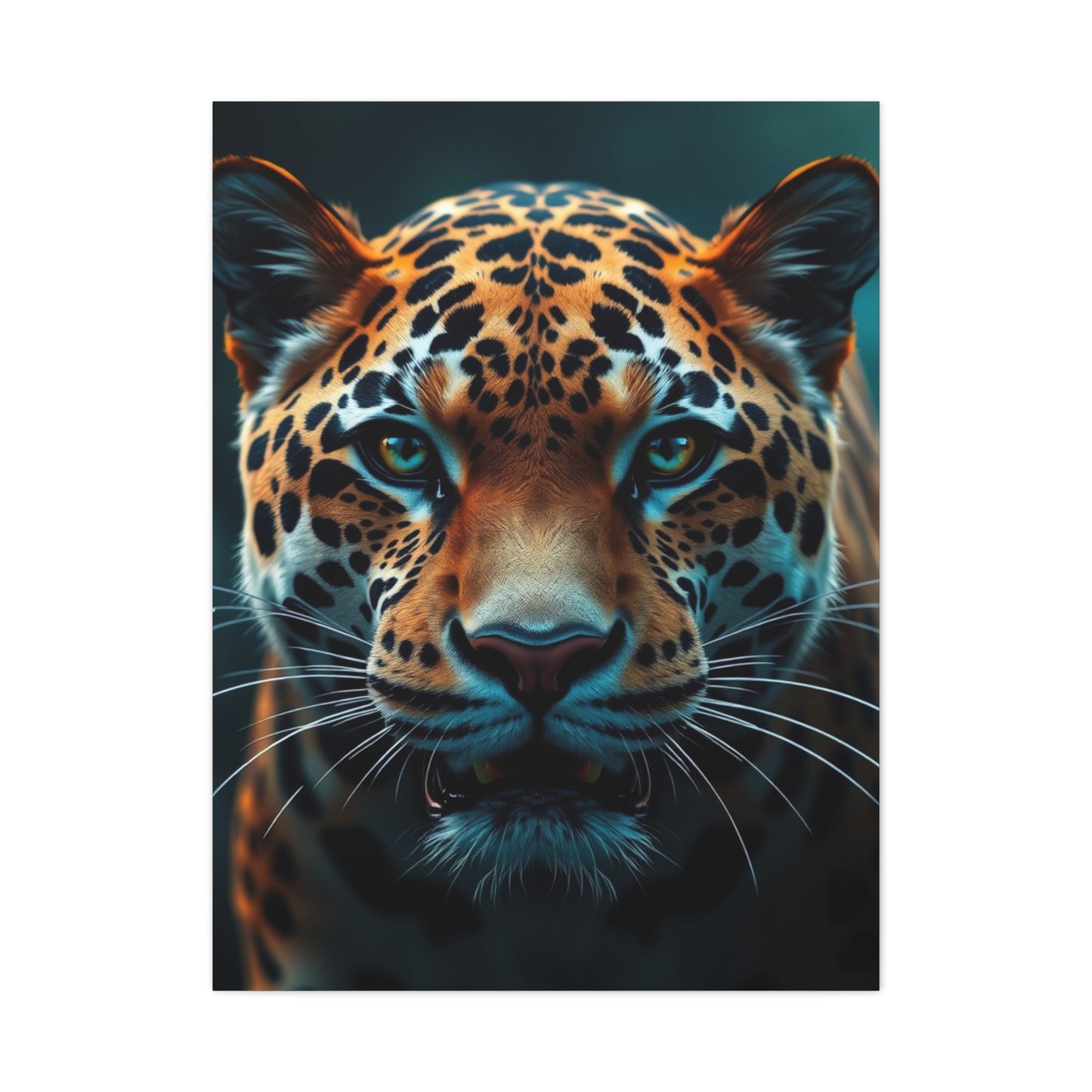 Noble Jaguar Essence Print wall art & canvas print