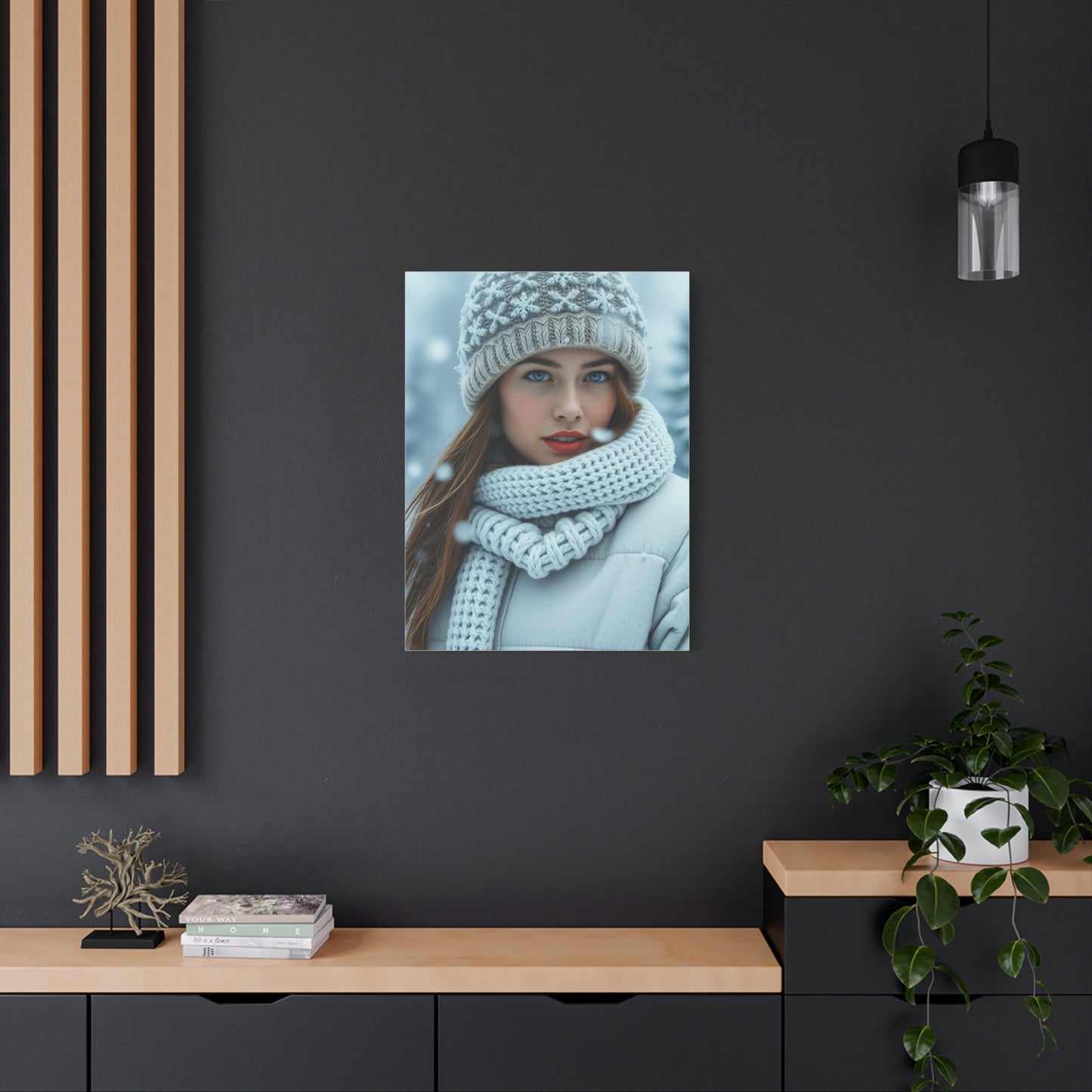 Icy Tranquility Wall Art Wall Art & Canvas Print
