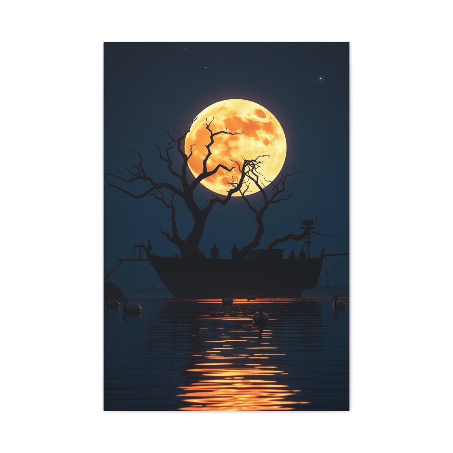 Supreme Full Moon Art Collection Wall Art & Canvas Print