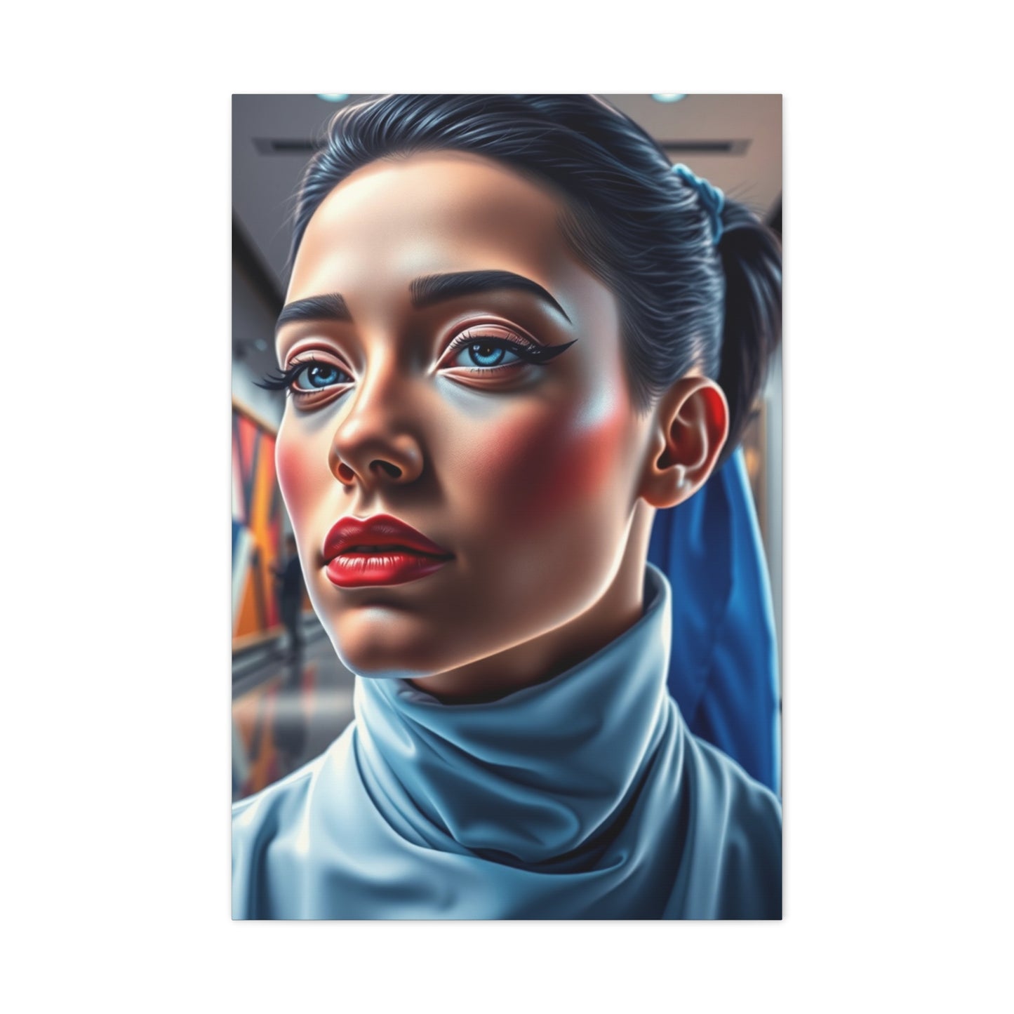 Refined Modernist Tableau Wall Art & Canvas Print