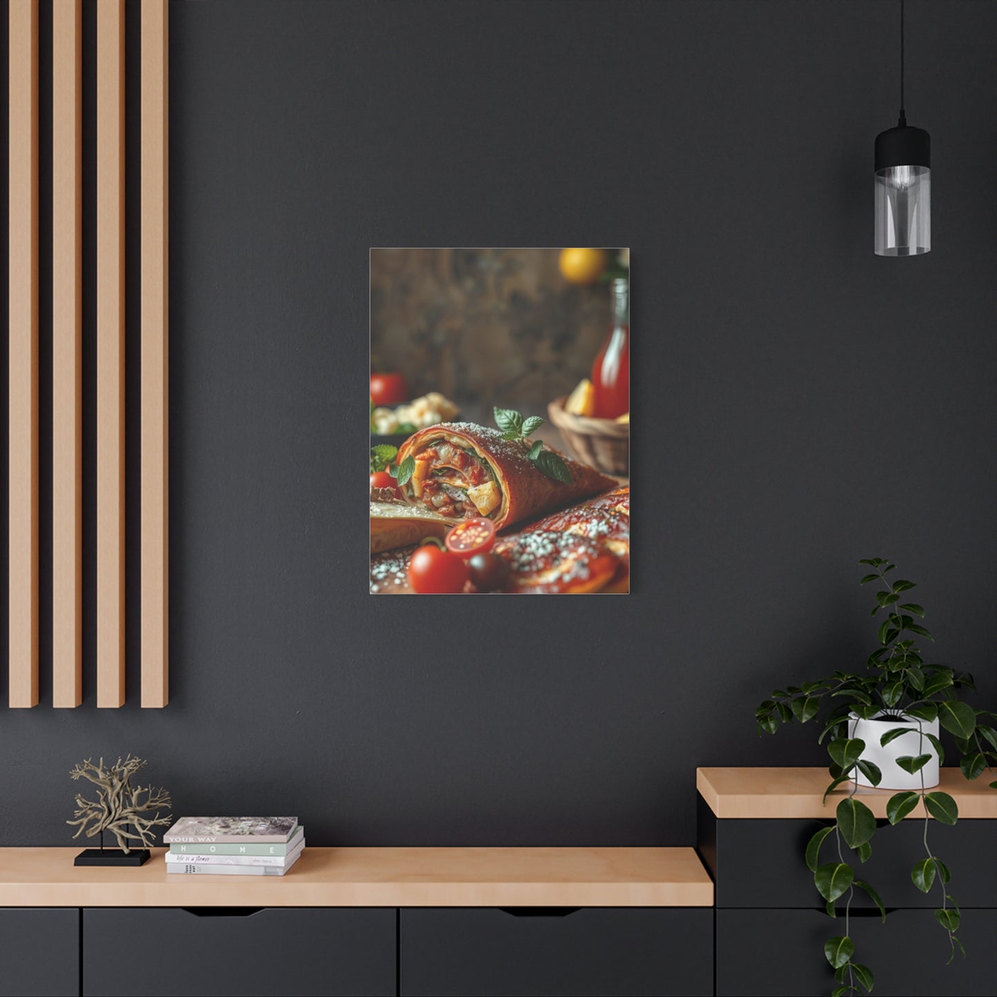 Italian Food Art Luxury Canvas Wall Art & Canvas Print