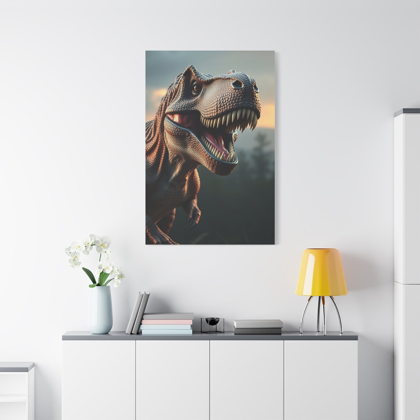 Supreme Tyrannosaurus Rex Art Collection Wall Art & Canvas Print