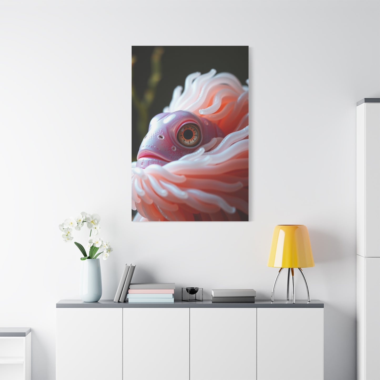 Tranquil Aquamarine Vista Wall Art & Canvas Print