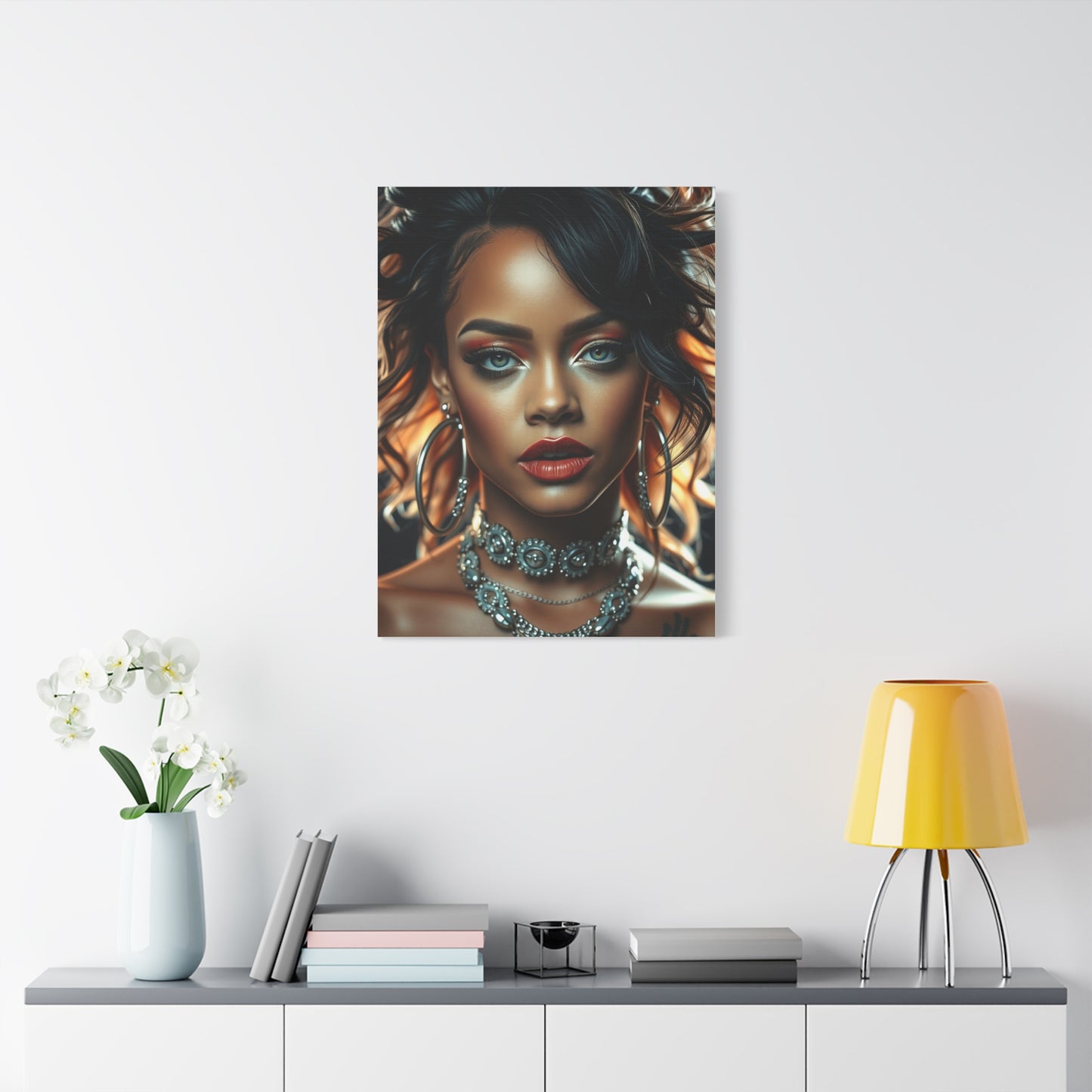 Regal Rihanna Canvas Display Wall Art & Canvas Print