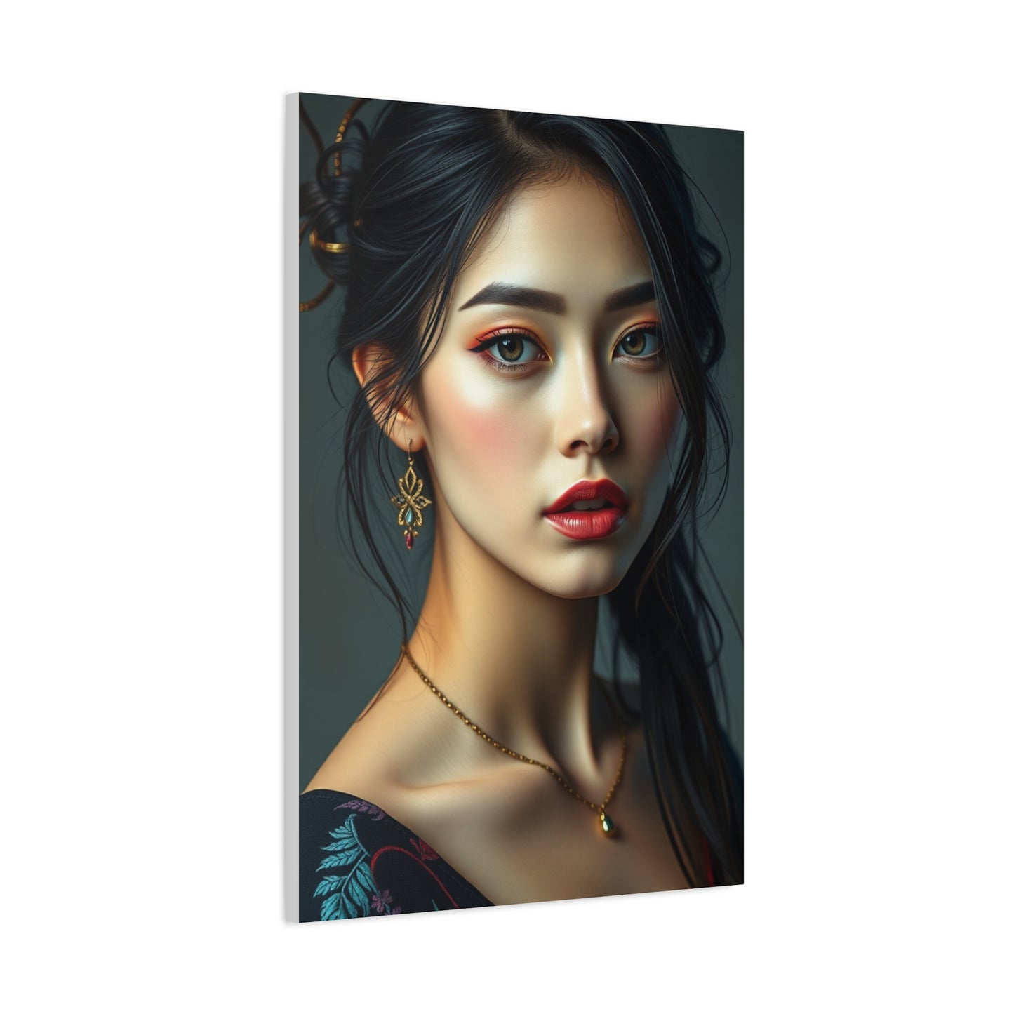 Mystical Nymph Painting Wall Art & Canvas Print