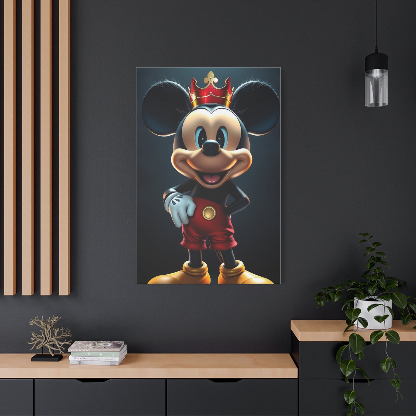 Sovereign Mouse Portrait Wall Art & Canvas Print
