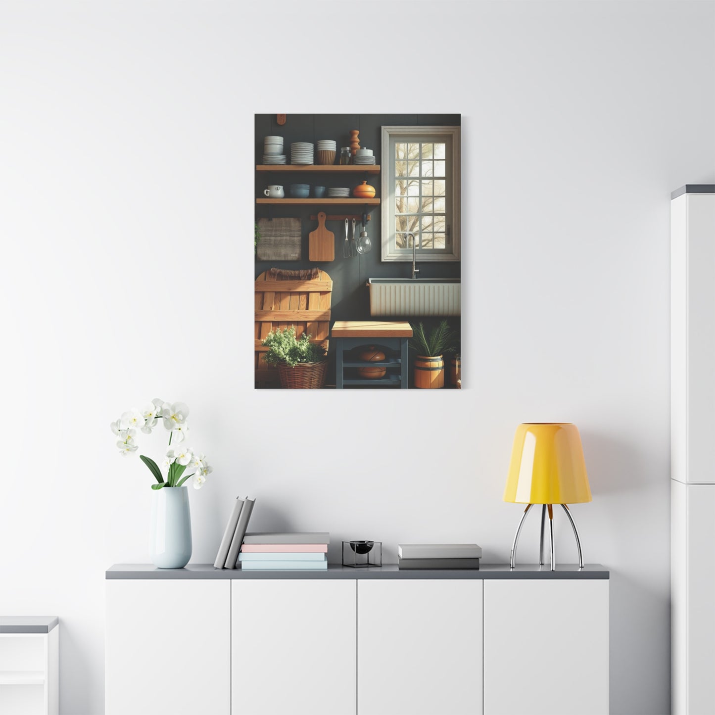 Nostalgic Culinary Tableau Wall Art & Canvas Print