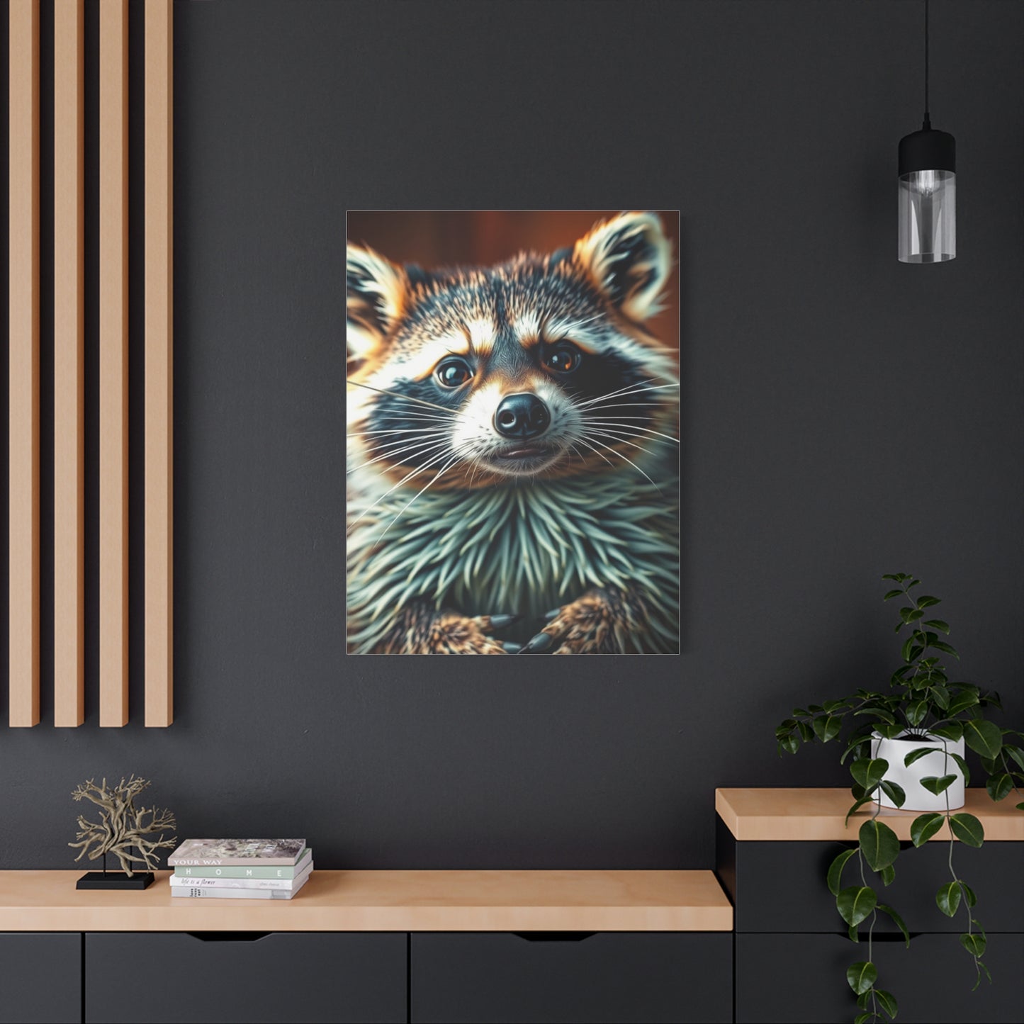 Raccoon Art Supreme Gallery Wall Art & Canvas Print