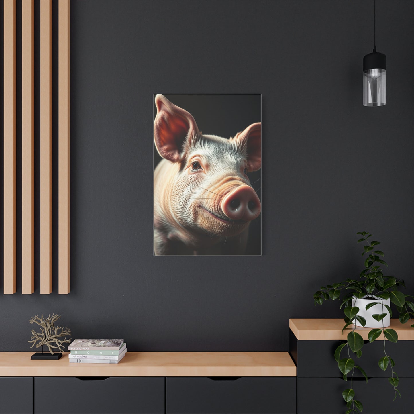 Vision Pig Art Art Wall Art & Canvas Print