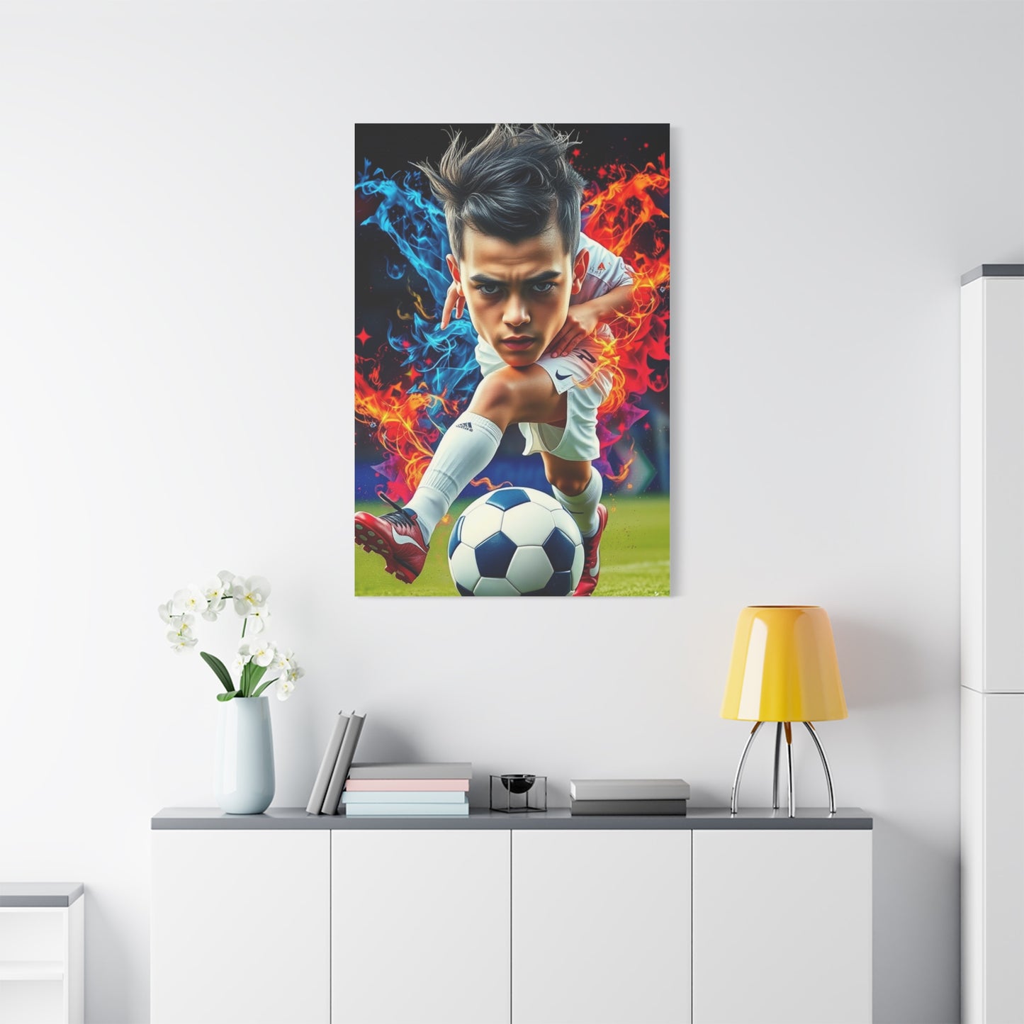Elite Soccer Art Vision Wall Art & Canvas Print