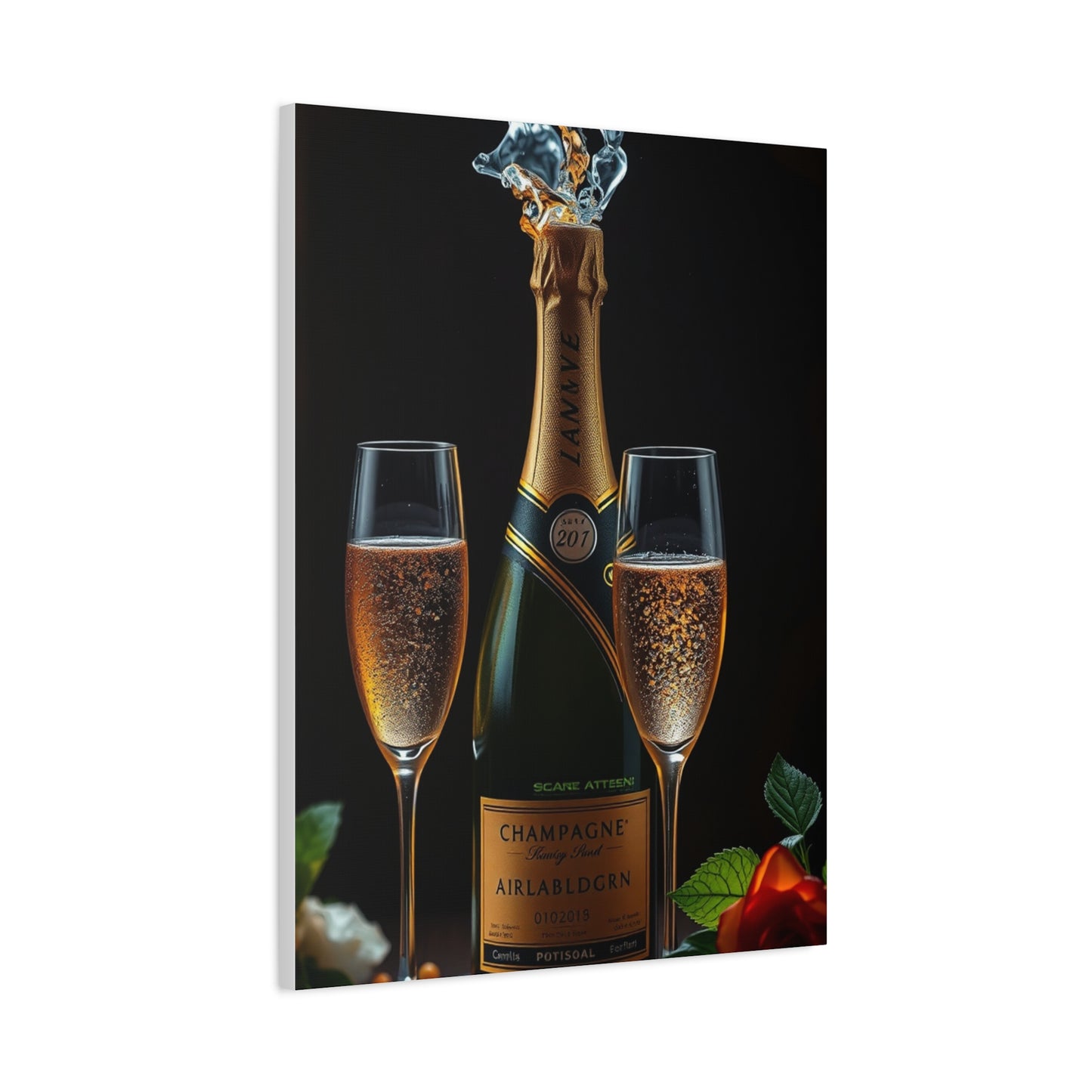 Elite Champagne Art Vision Wall Art & Canvas Print