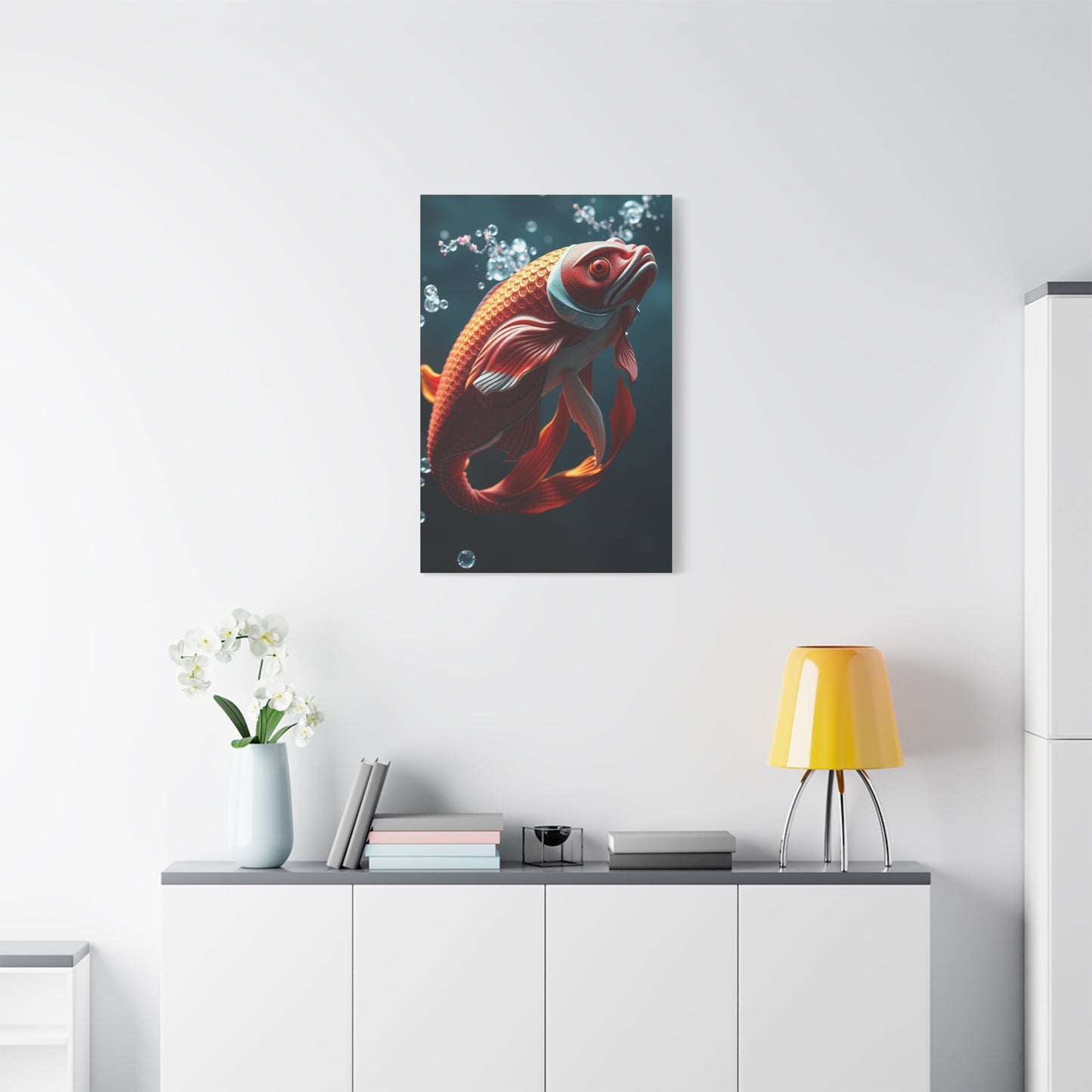 Piscean Dreamscape Canvas wall art & canvas print