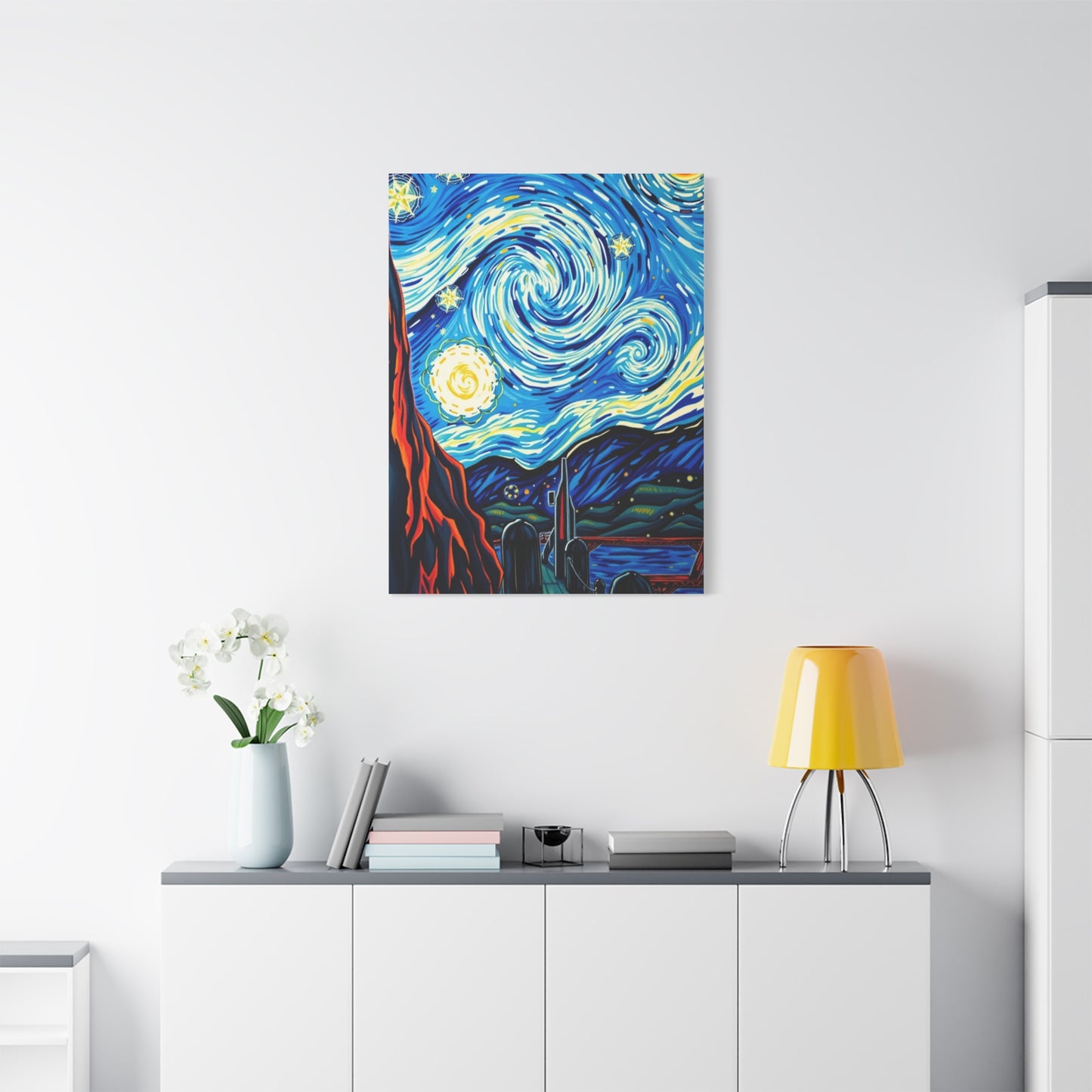 The Starry Night Canvas Art Supreme Gallery Wall Art & Canvas Print