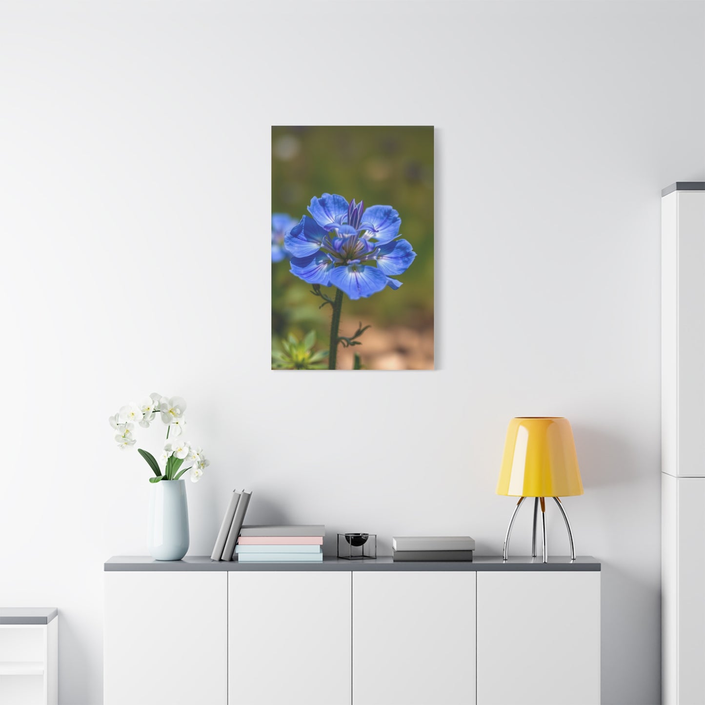 Supreme Bluebonnet Flower Art Collection Wall Art & Canvas Print