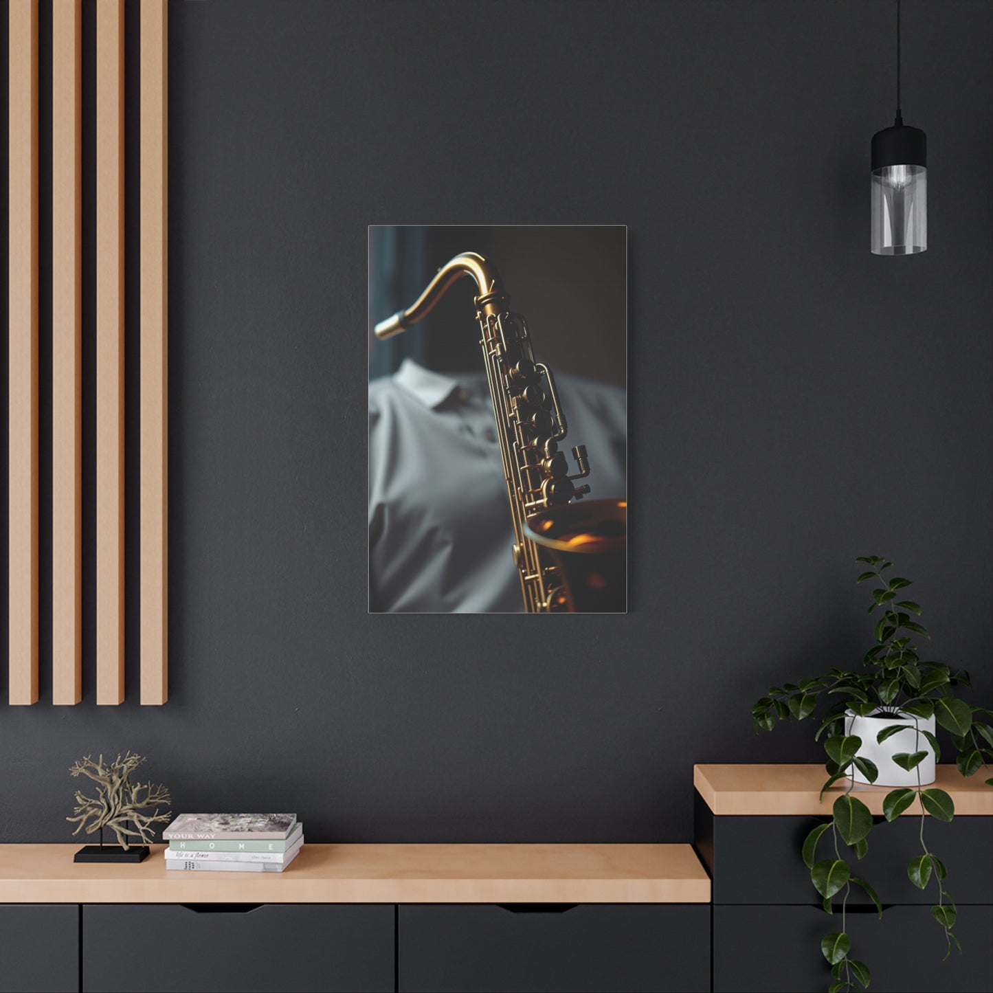 Masterpiece Saxophone Art Vision Wall Art & Canvas Print