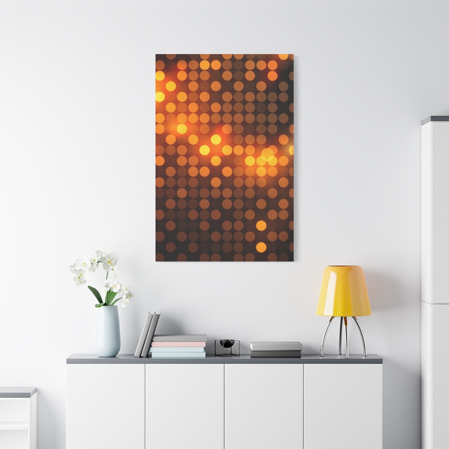 Polka Dot Pattern Art Supreme Gallery Wall Art & Canvas Print