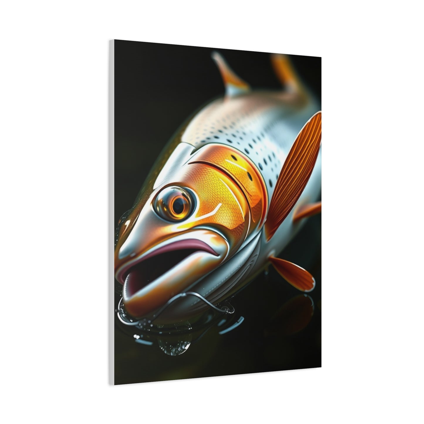 Masterpiece Trout Art Vision Wall Art & Canvas Print