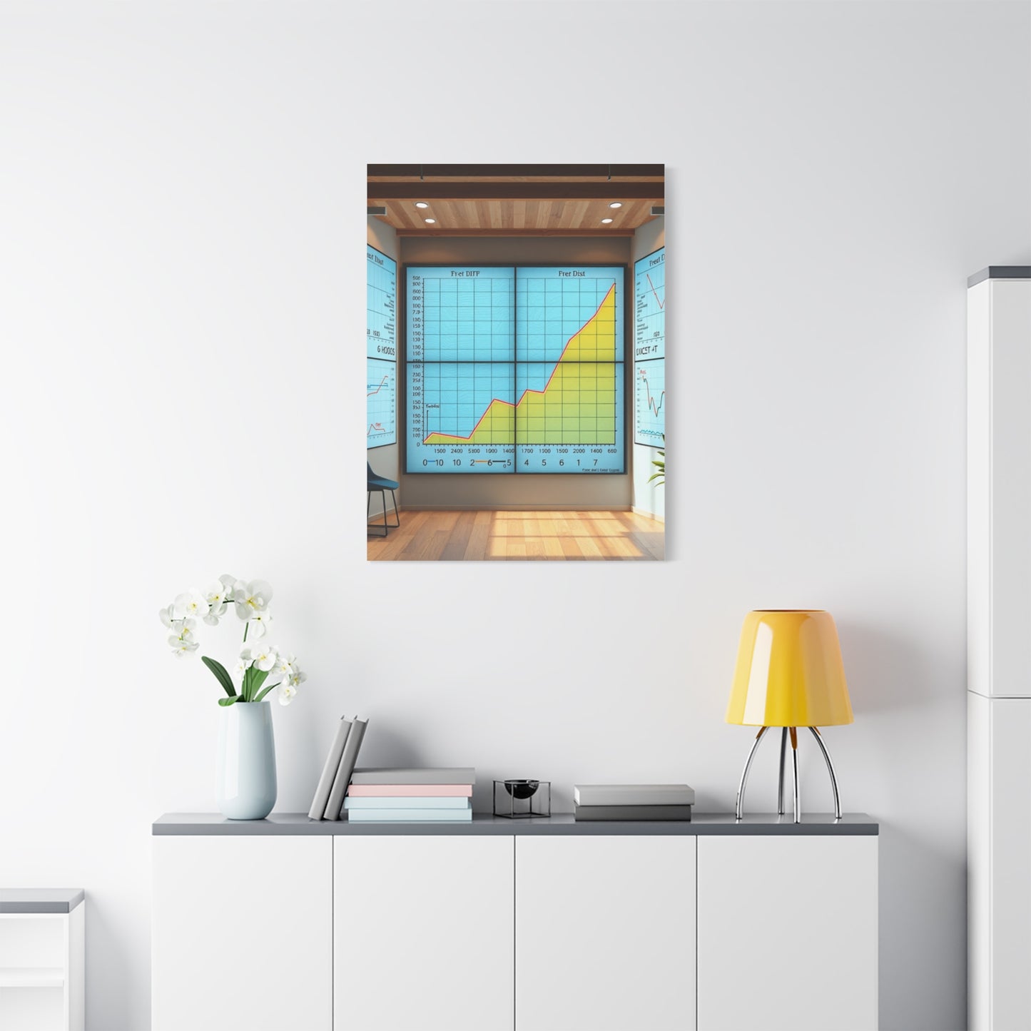 Vision Modern Math Art for Creative Spaces Art Wall Art & Canvas Print