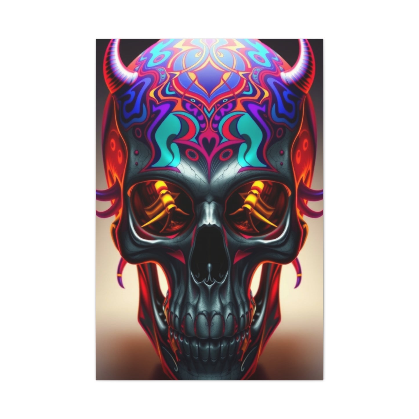 Surreal Ossuary Vision Wall Art & Canvas Print