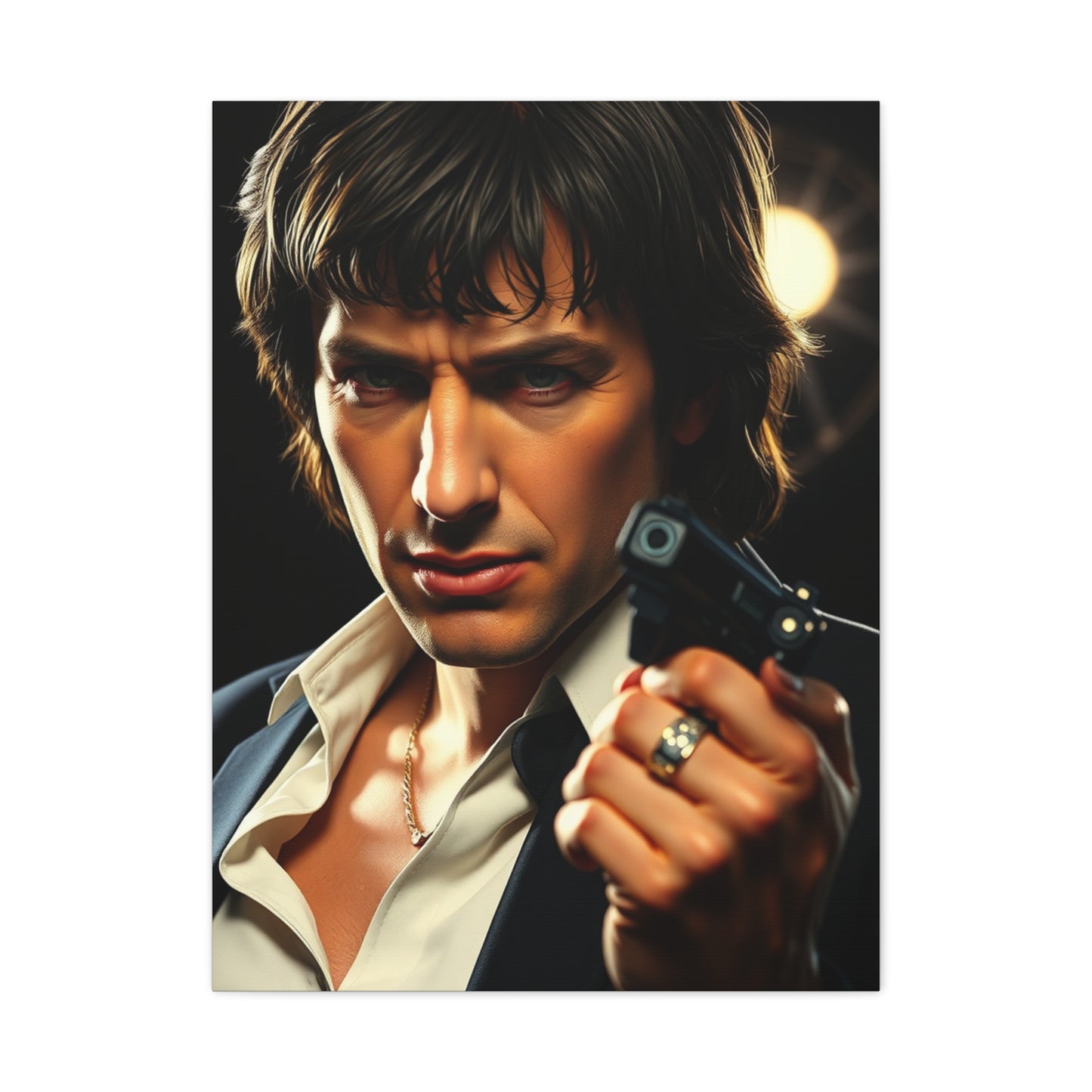 Vision Pulp Fiction Character Art Art Wall Art & Canvas Print