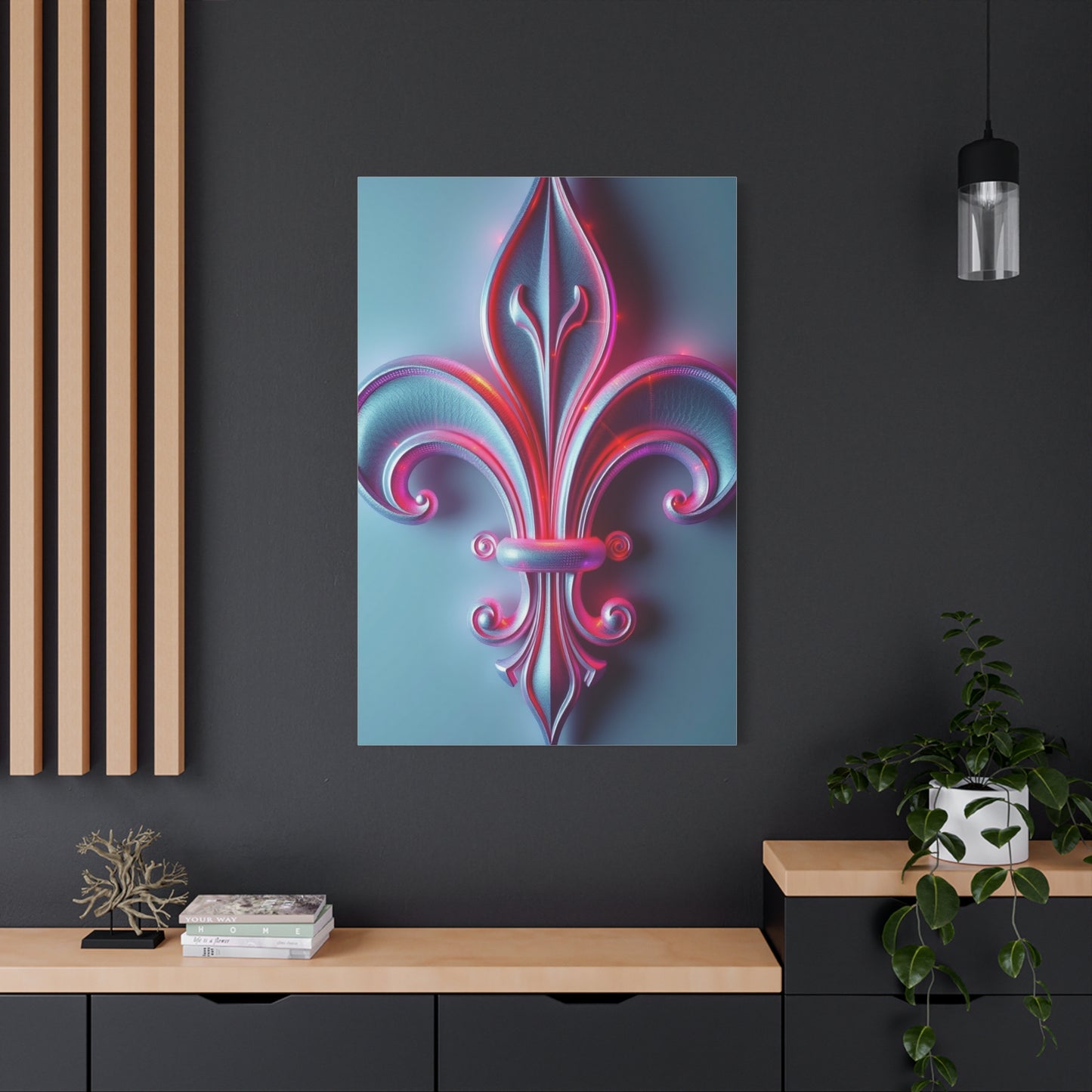 Noble Petal Emblem Canvas