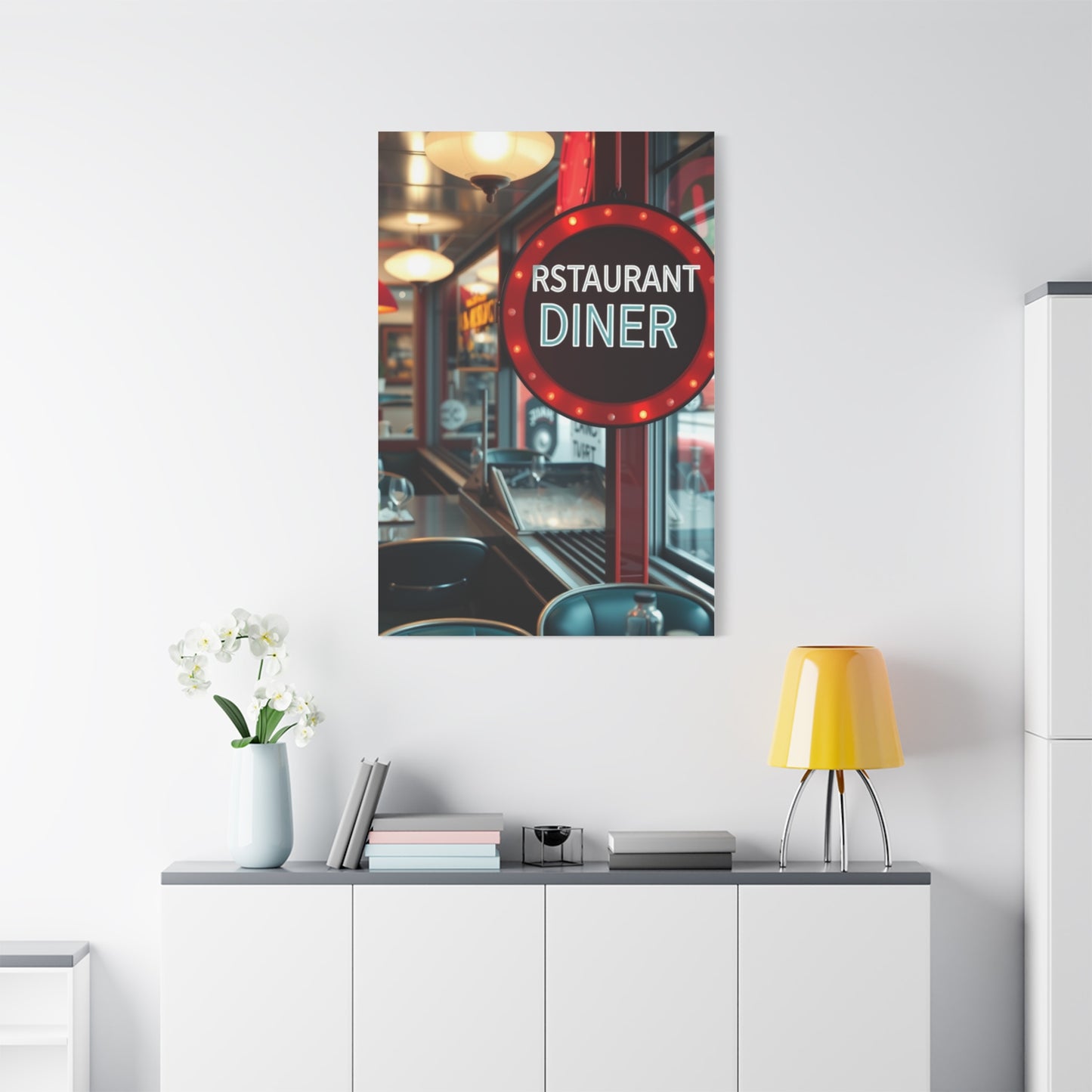 Restaurant & Diner Art Luxury Canvas Wall Art & Canvas Print