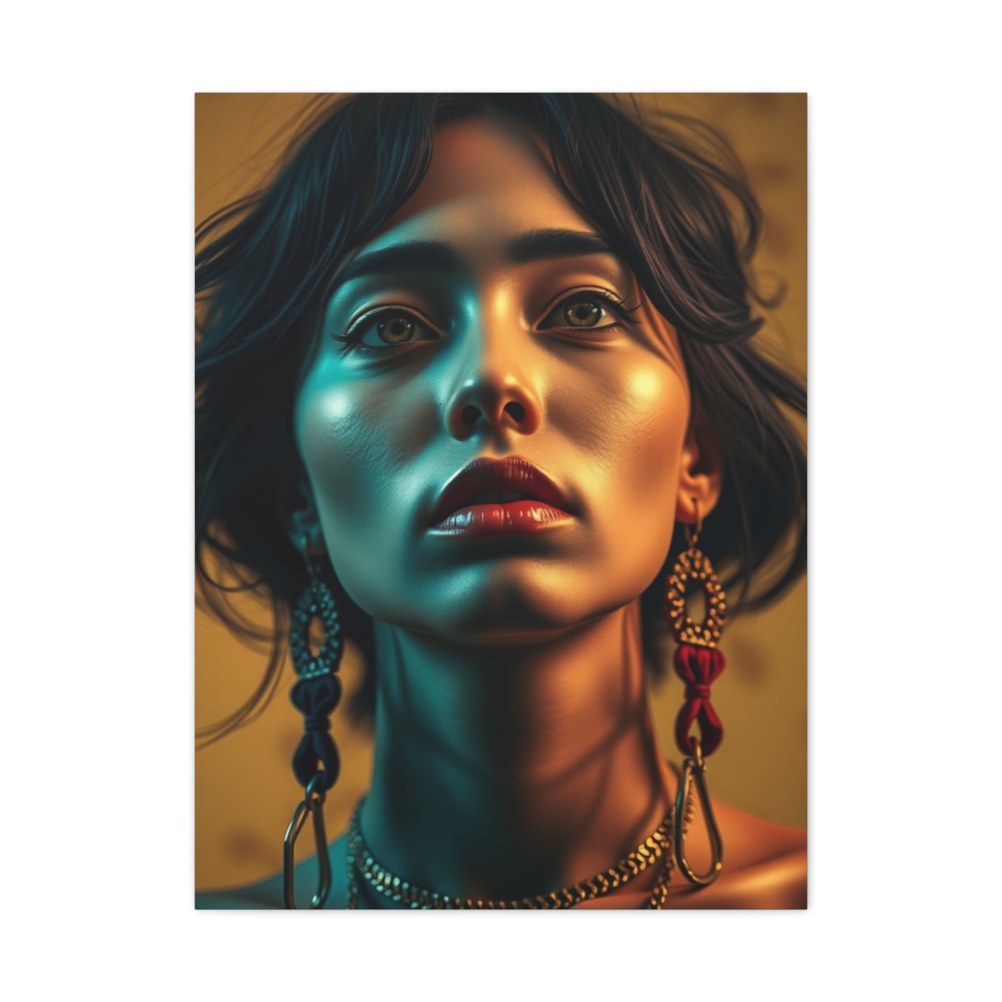 Resplendent Diva Artwork Wall Art & Canvas Print