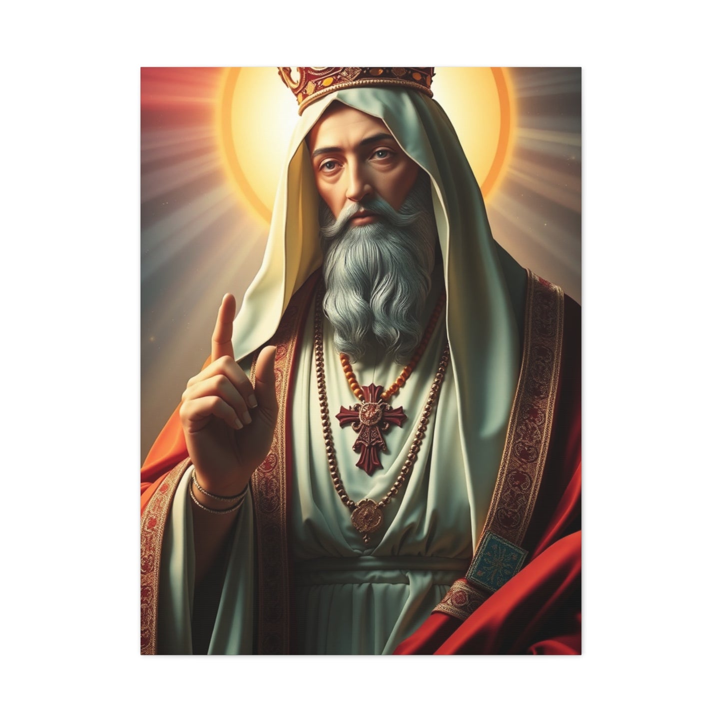 Masterpiece Religious Figures Wall Art Vision Wall Art & Canvas Print