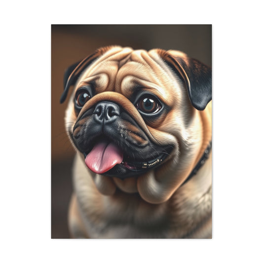 Masterpiece Pug Art Vision Wall Art & Canvas Print