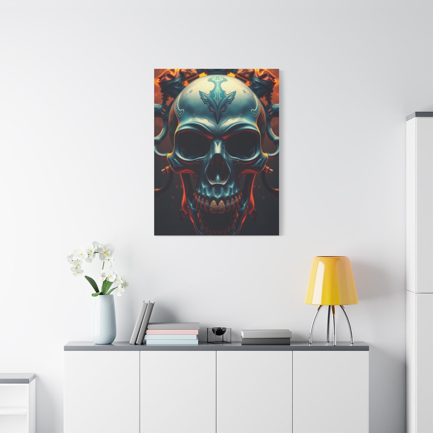 Sublime Skull Exhibit Wall Art & Canvas Print