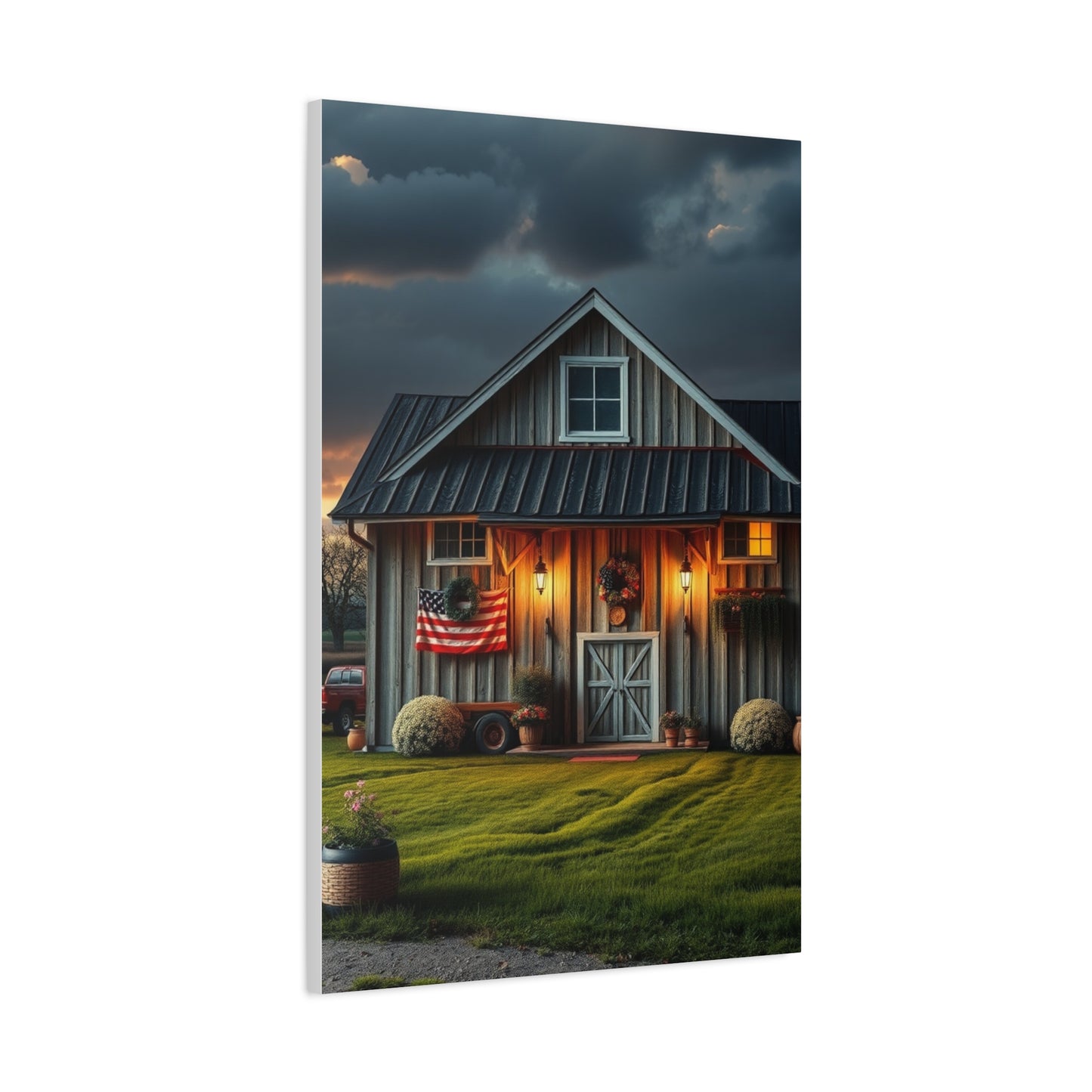 Quaint Vista Gallery Canvas Wall Art & Canvas Print