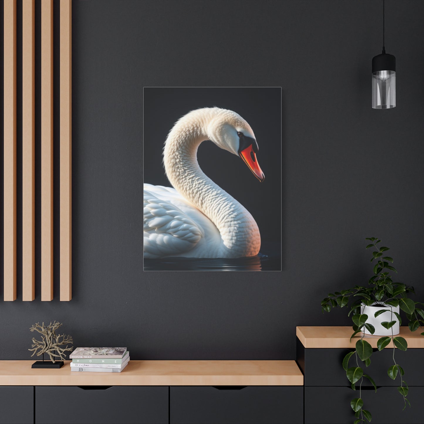 Supreme Swan Art Collection Wall Art & Canvas Print