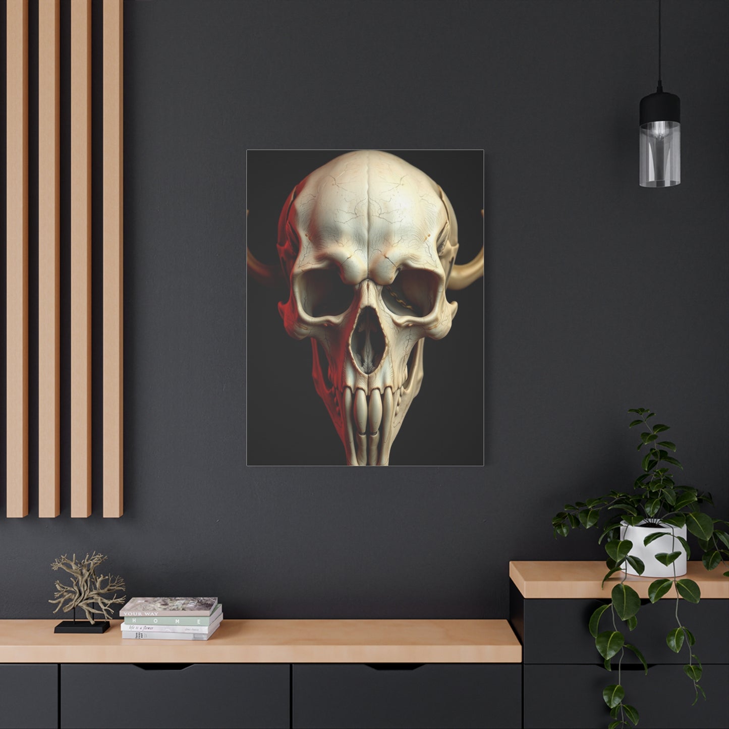 Prestige Skeletal Design Wall Art & Canvas Print