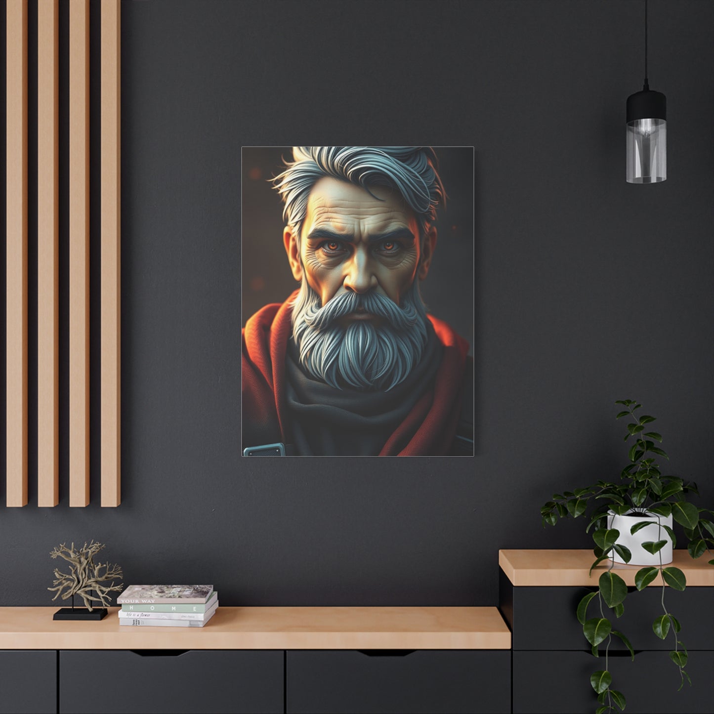 Luminous Digital Dreamscape Wall Art & Canvas Print