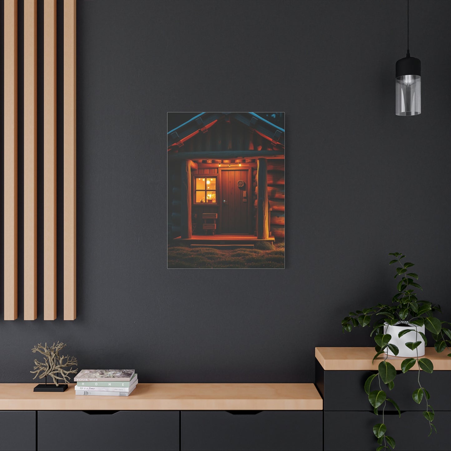 Cabin Art Luxury Canvas Wall Art & Canvas Print